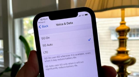 江门苹果手机维修分享iPhone 12如何打开或关闭5G网络 